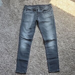 R13 Women's Charcoal Skinny Jeans